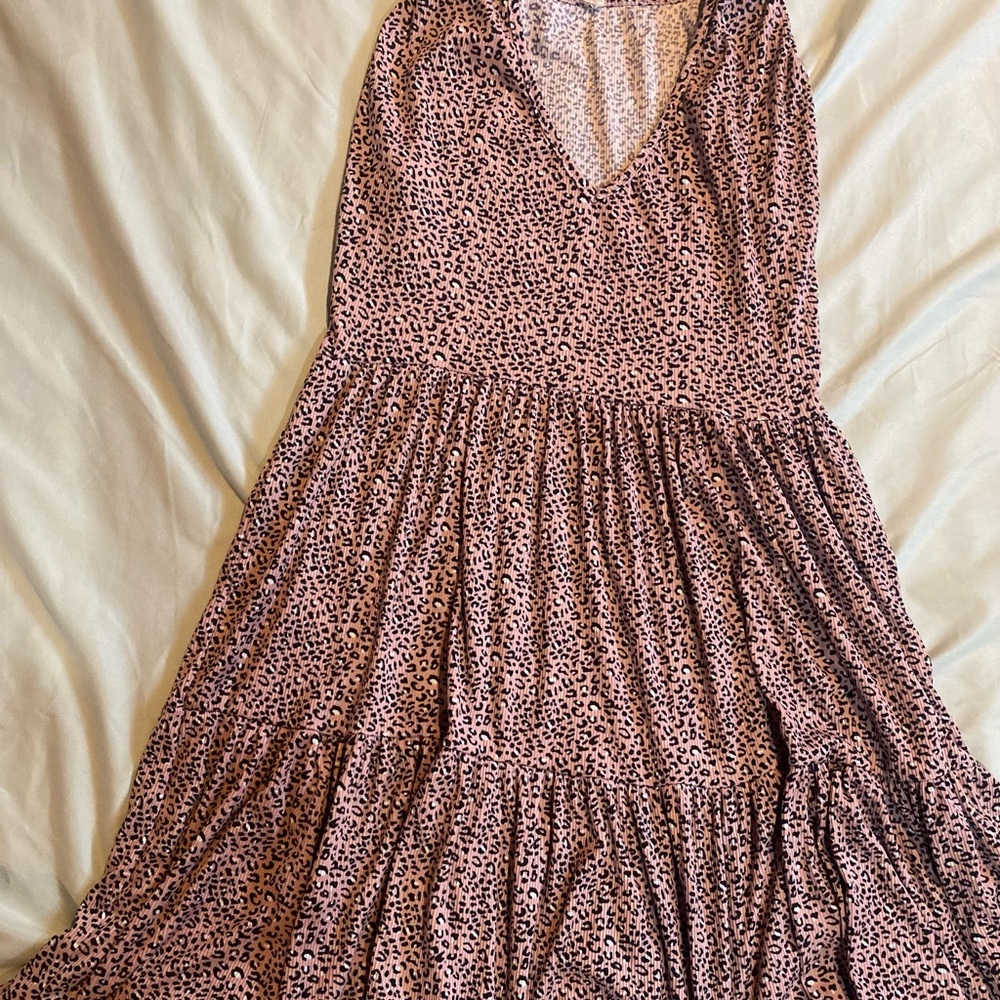 Pink Cheetah Dress